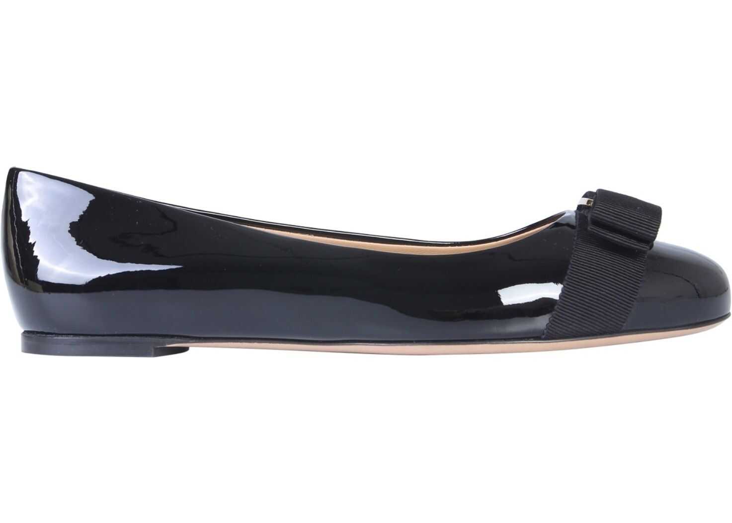 Salvatore Ferragamo Varina Ballerina* BLACK