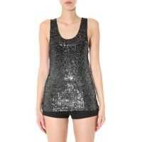 Bluze Wide Neck Tank Femei