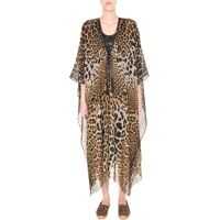 Trenciuri Printed Poncho Femei