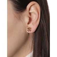 Cercei Logo Stud Earrings Femei