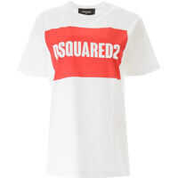 Tricouri Polo Box Logo Print T-Shirt Femei