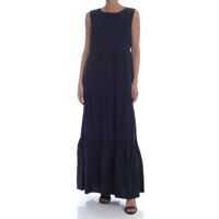 Rochii lungi Flounce Dress In Blue Femei