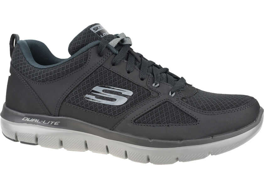 Pantofi fitness SKECHERS Flex Advantage 2.0 Black Barbati (BM 7791109) 1