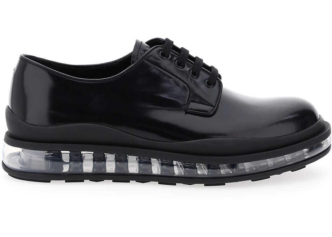 Brushed Leather Derby Shoes