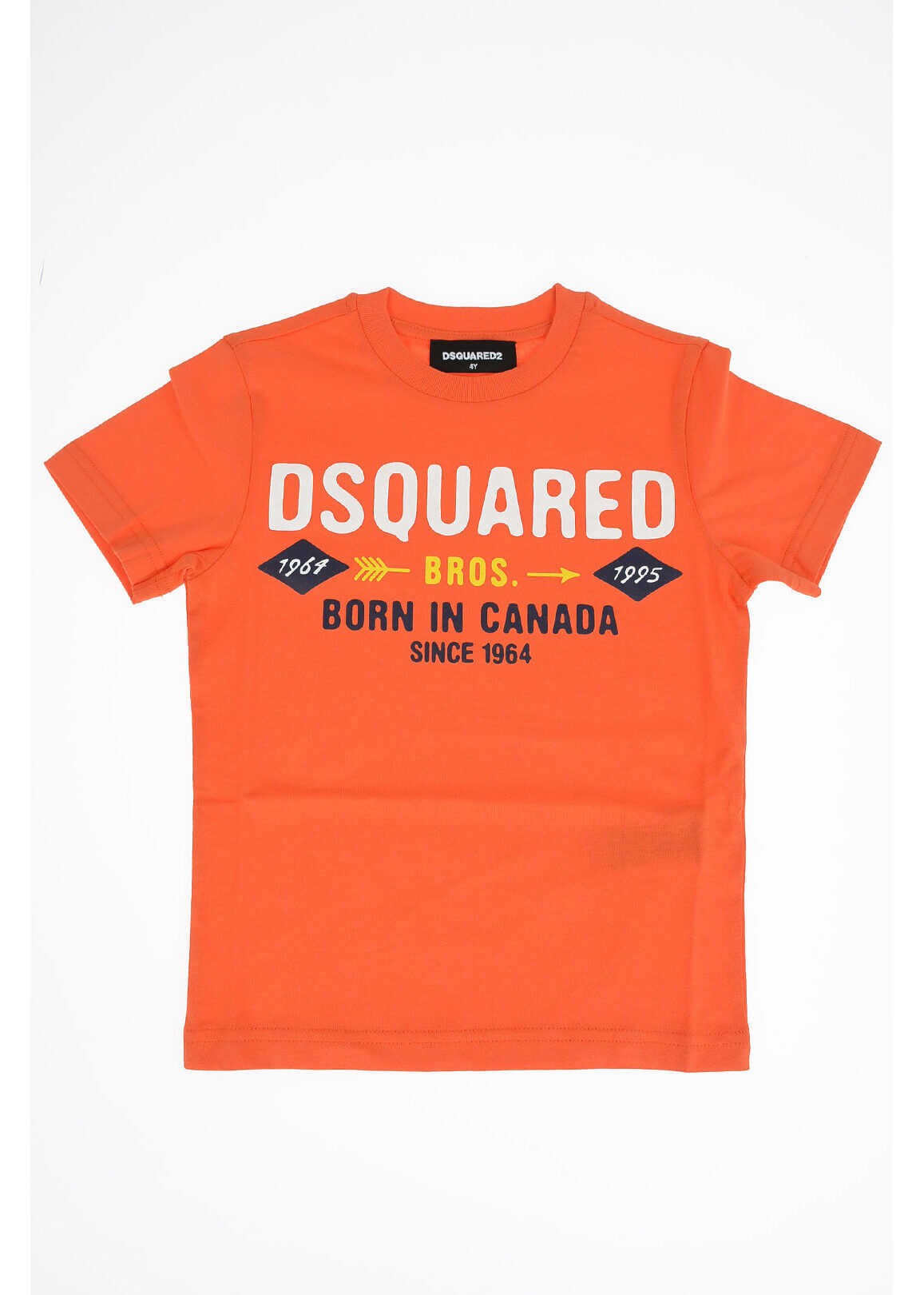 Dsquared2 Kids Printed T-shirt ORANGE