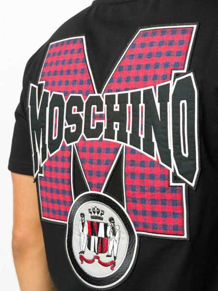 Tricouri Moschino Round Neck T-Shirt BLACK Barbati (BM 7794925) 5