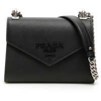 Genti de umar Leather Monochrome Bag Femei
