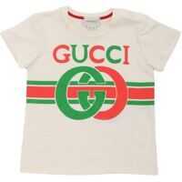 Tricouri Gucci Cream Colored T-Shirt With Gg Print*