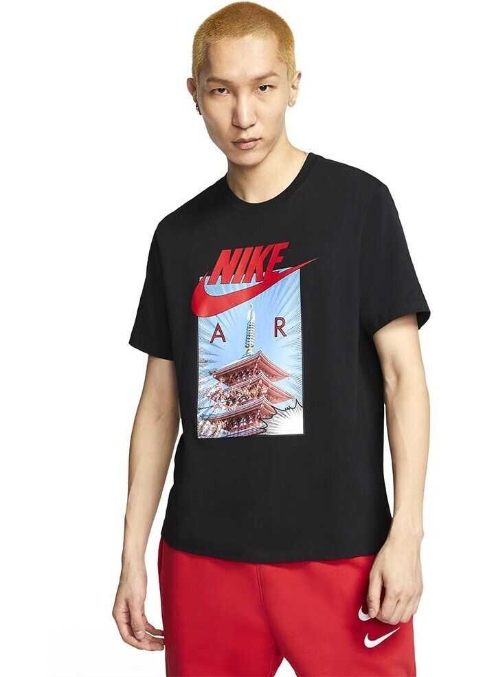 Nike M Nsw Tee Air Photo Tee CT6530 NEGRE