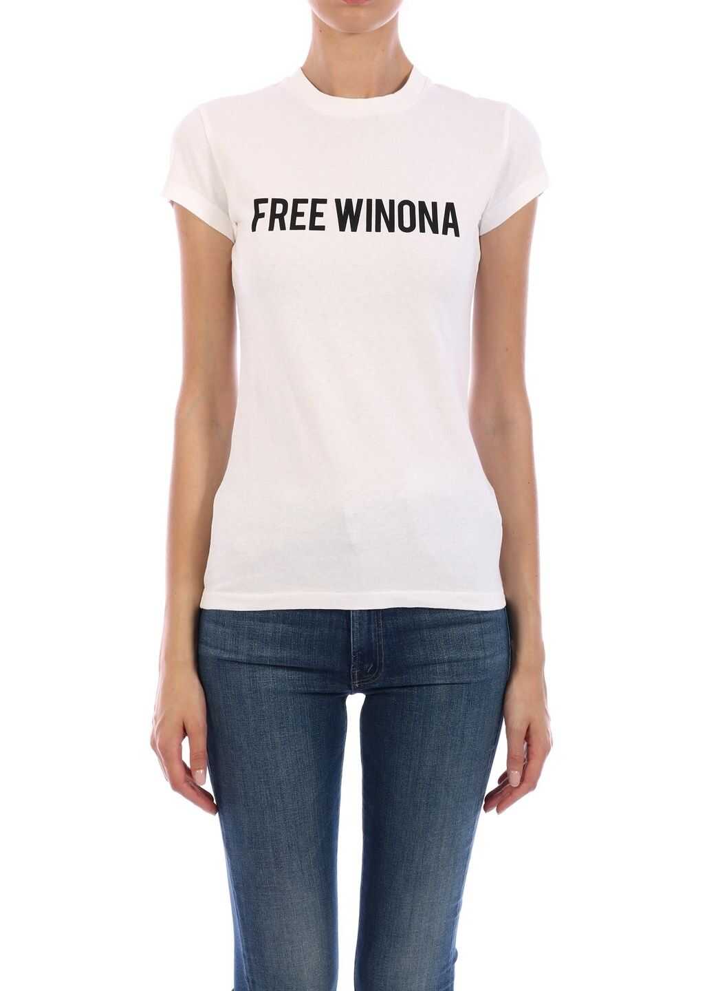 Off-White T-Shirt Free Winona OWAA040E20JER002 White image15