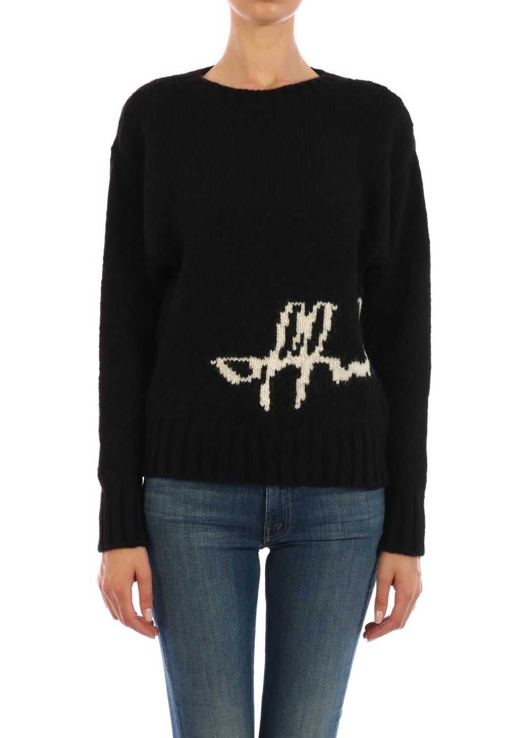 Off-White Logo Sweater Black