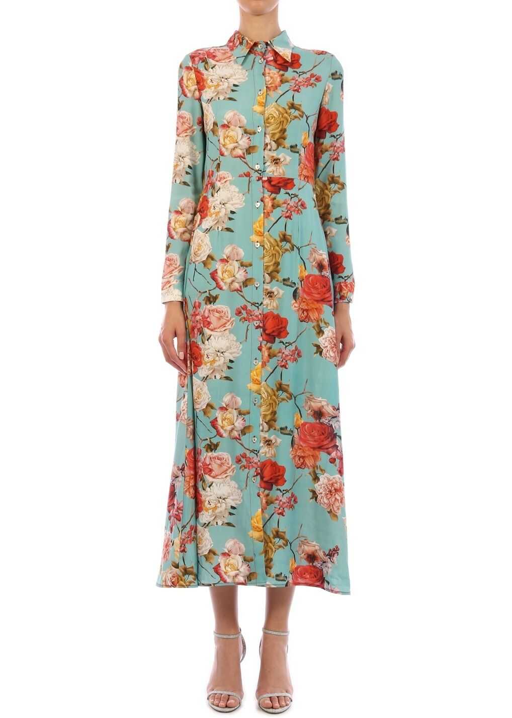 813 Floral Dress Multicolor