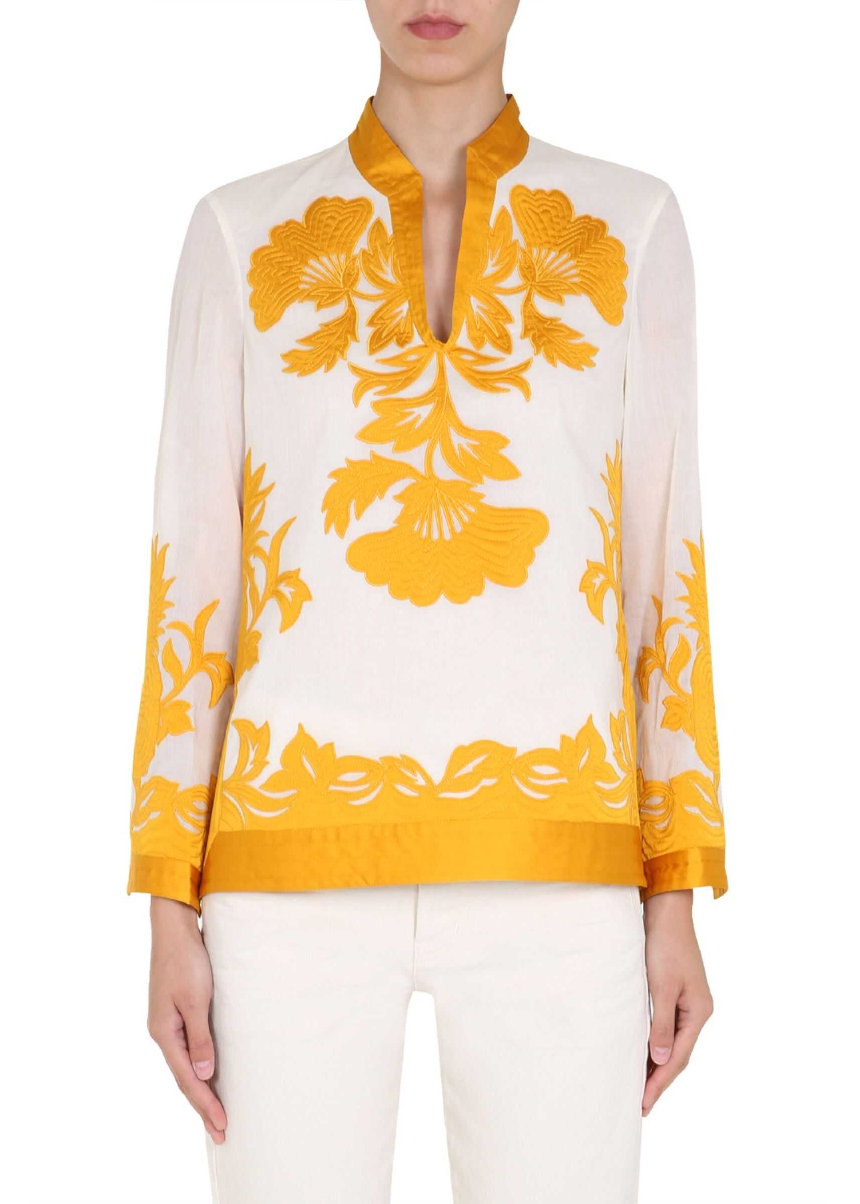 "Appliqué Tunic" Shirt