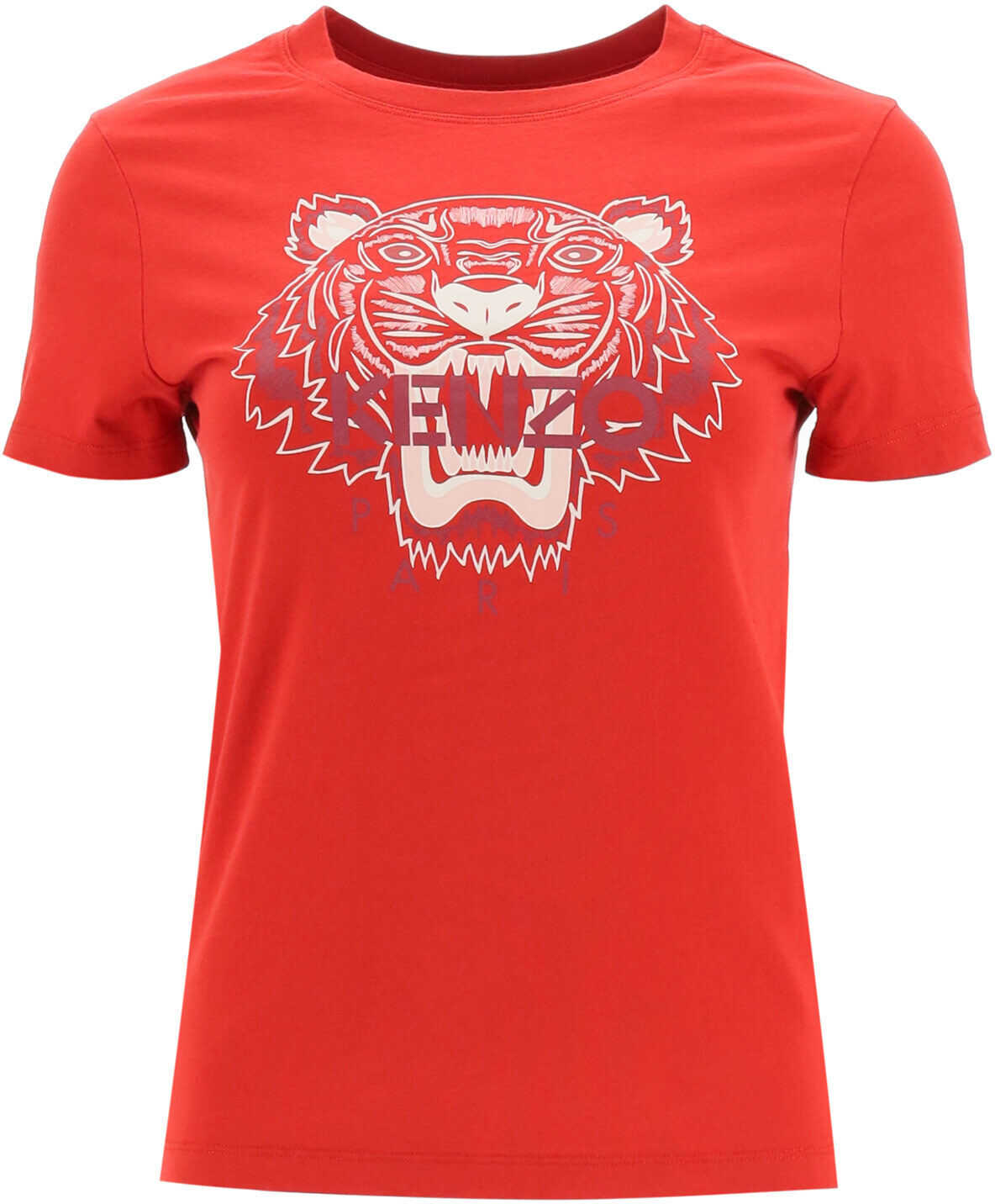 Kenzo Tiger Print T-Shirt CERISE