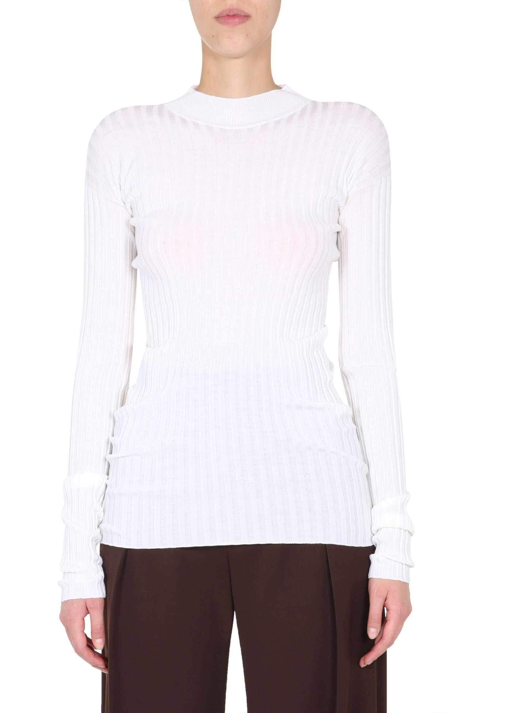 Bottega Veneta Turtleneck Sweater WHITE