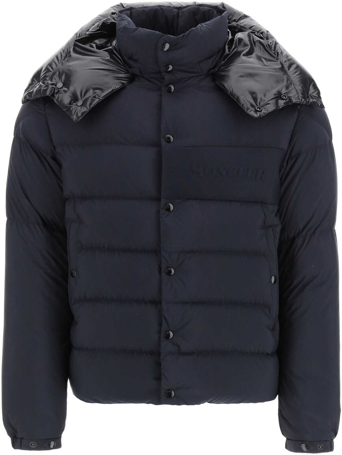 Moncler Basic Aubrac Down Jacket BLU