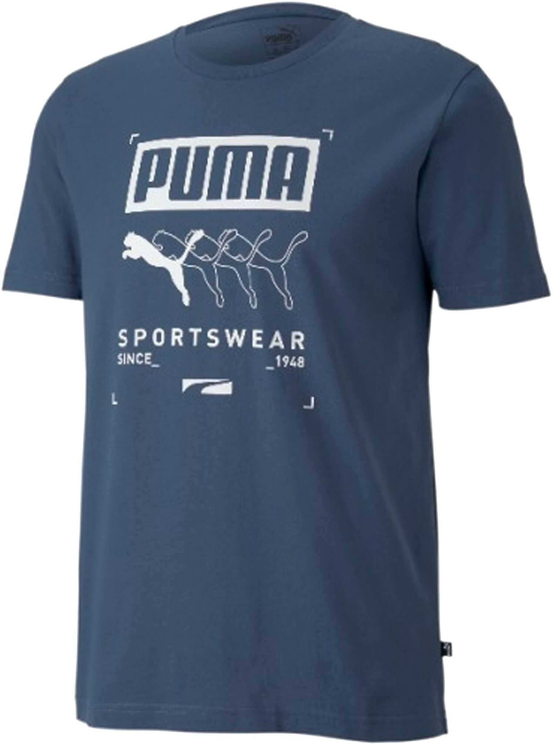 PUMA Box Puma Tee 581908 Albastru