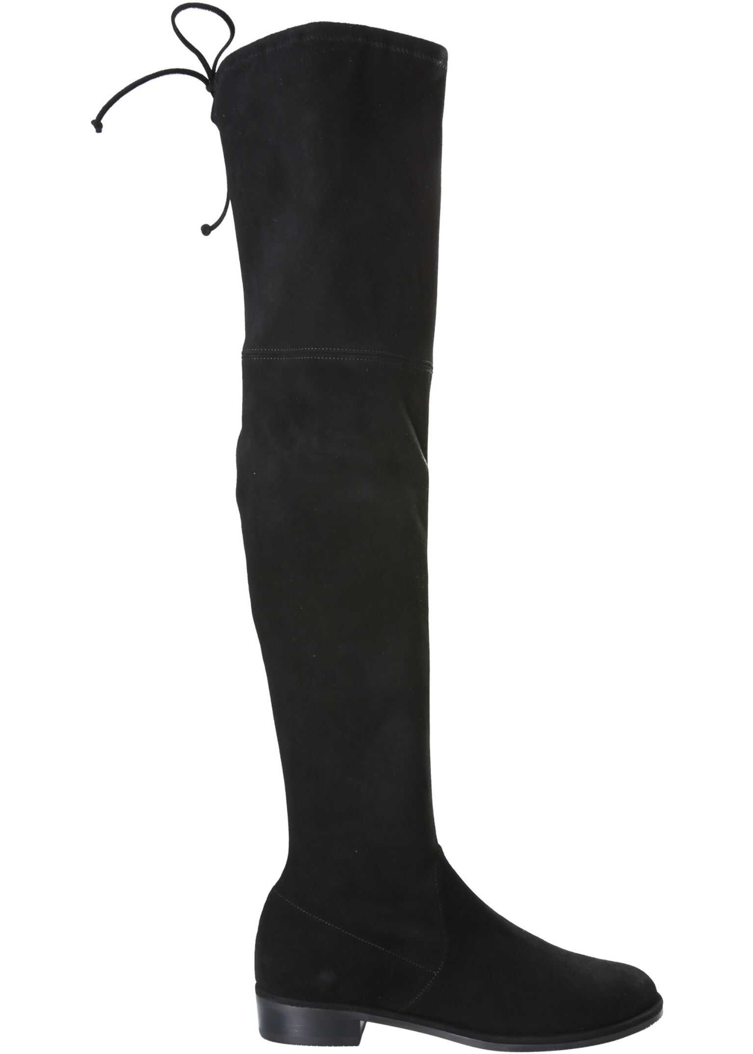 Stuart Weitzman Cuissard Lowland BLACK