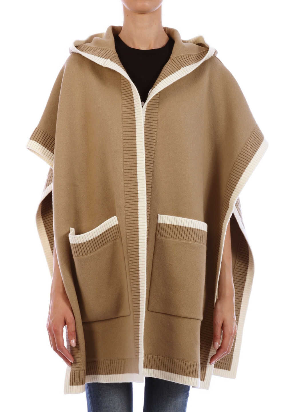 Burberry Hooded Cape Beige