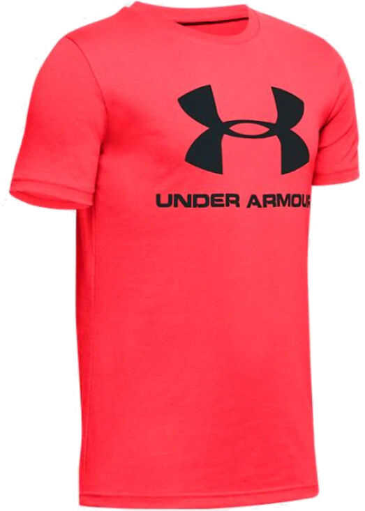 Under Armour Sportstyle Logo Short Sleeve Jr Red