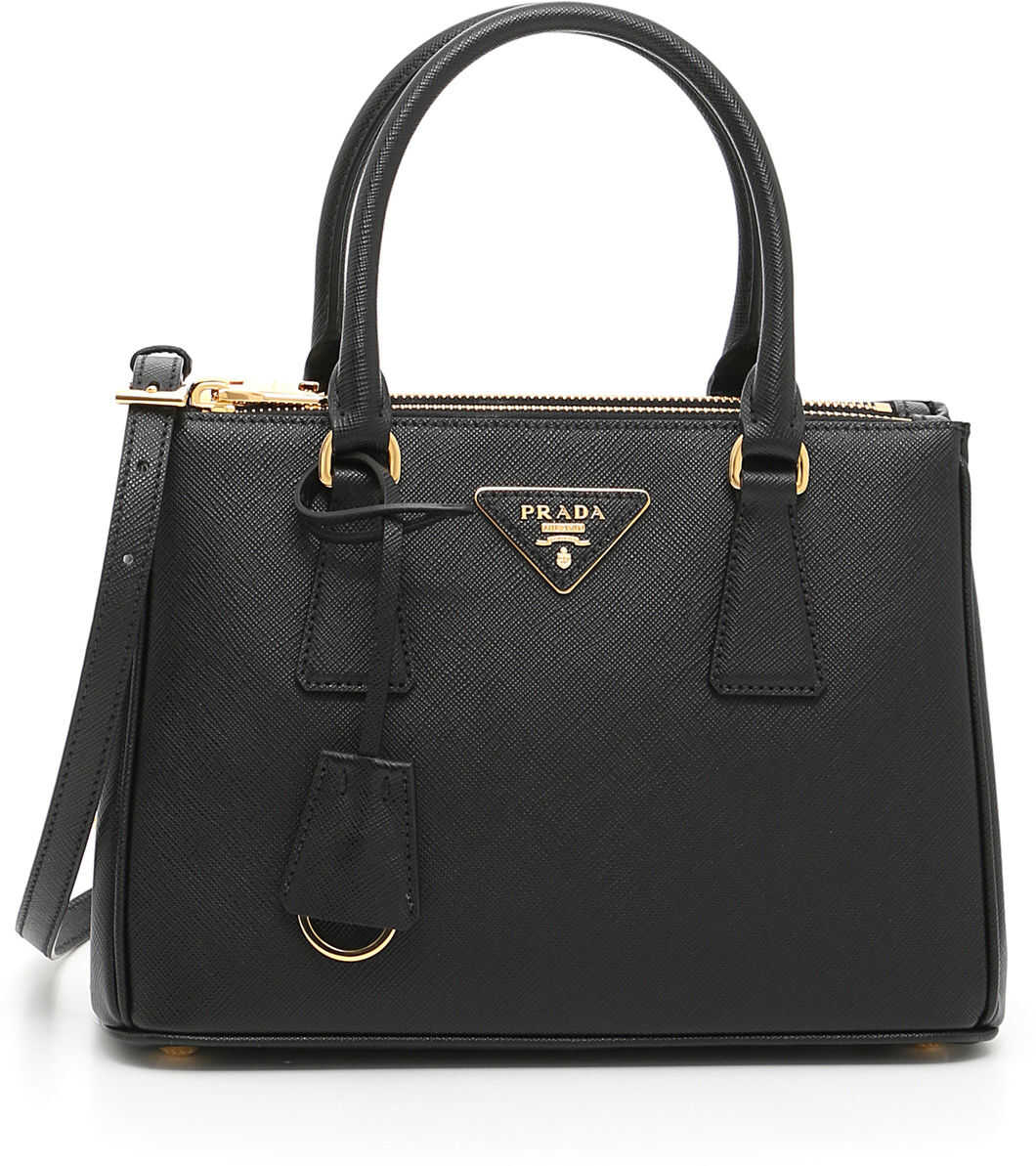 Prada Saffiano Lux Galleria Bag NERO