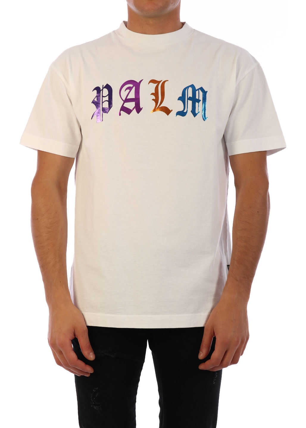 Palm Angels T-Shirt Gothic White