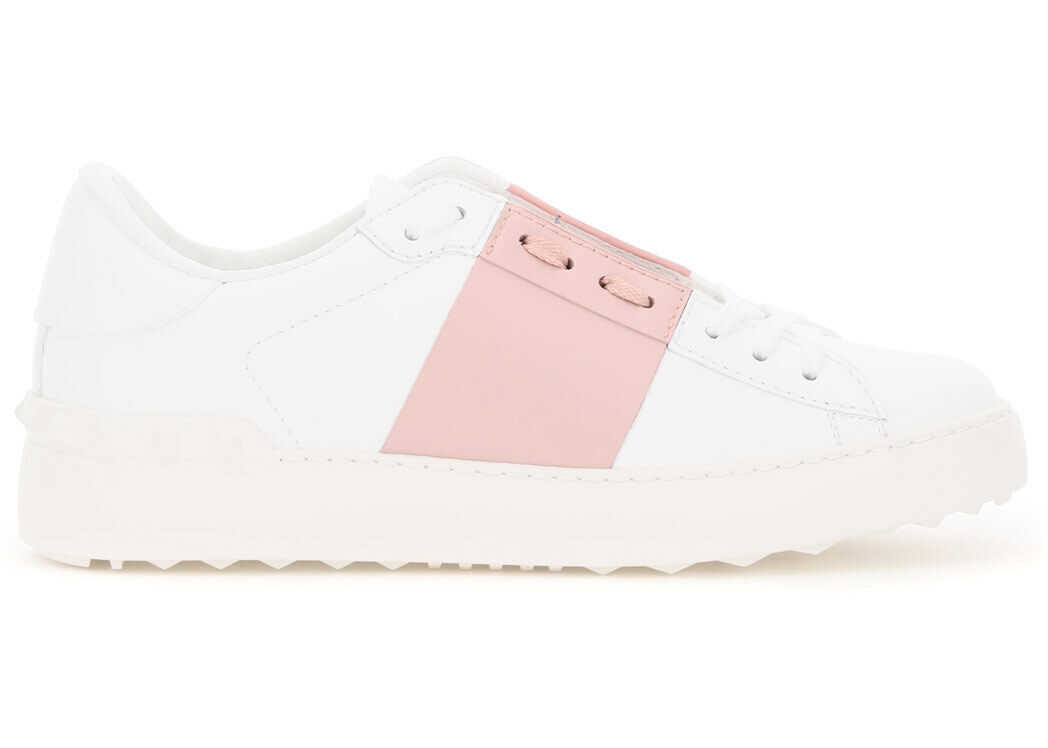 Valentino Garavani Open Sneakers BIANCO WATER ROSE