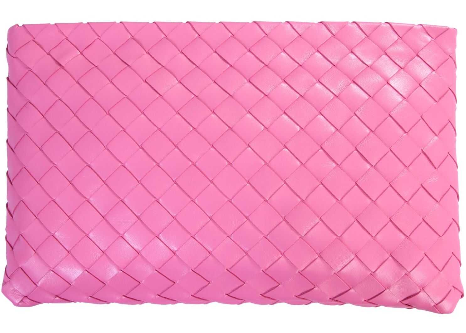 Bottega Veneta Large Clutch PINK