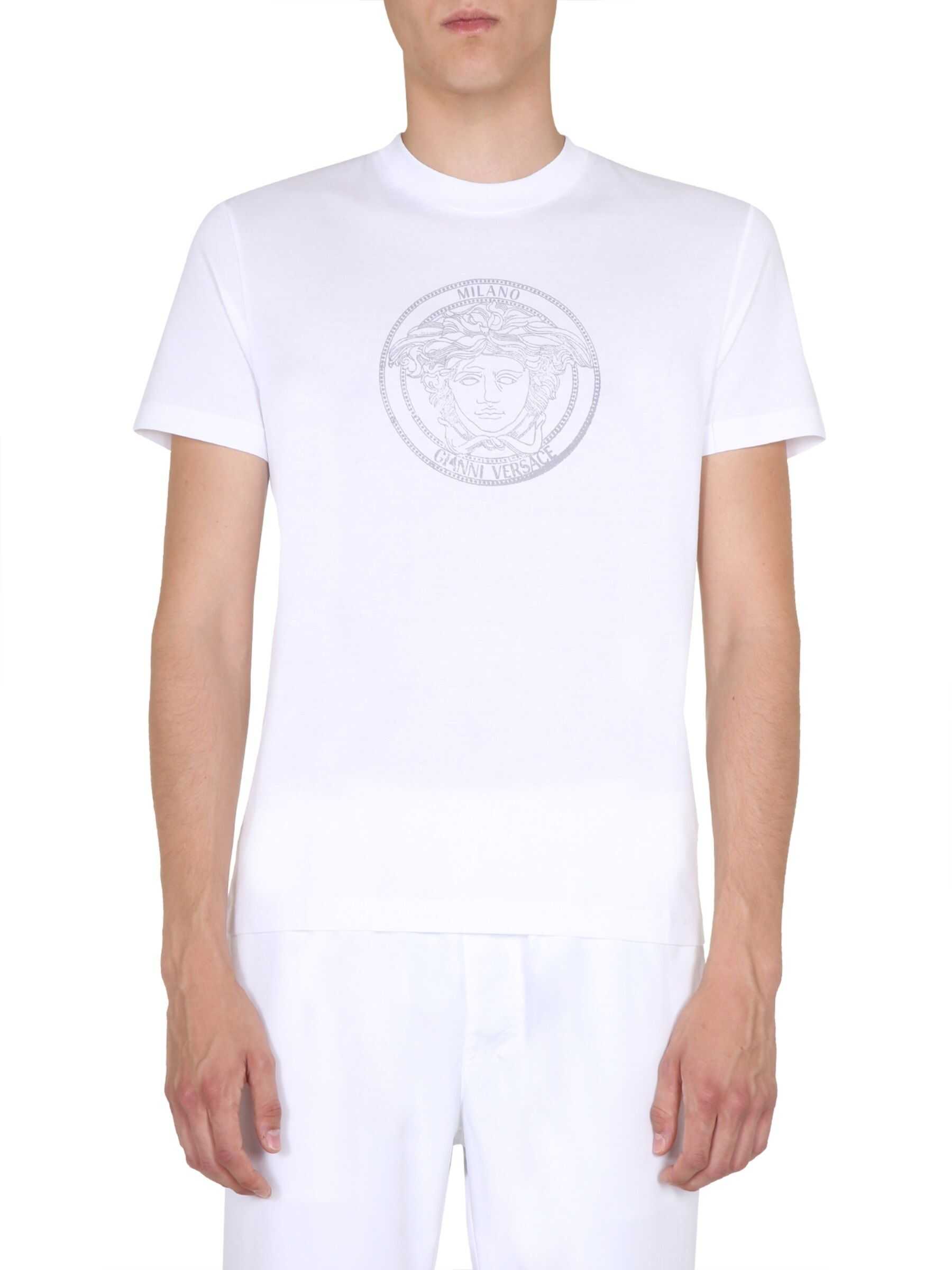 Versace Round Neck T-Shirt WHITE