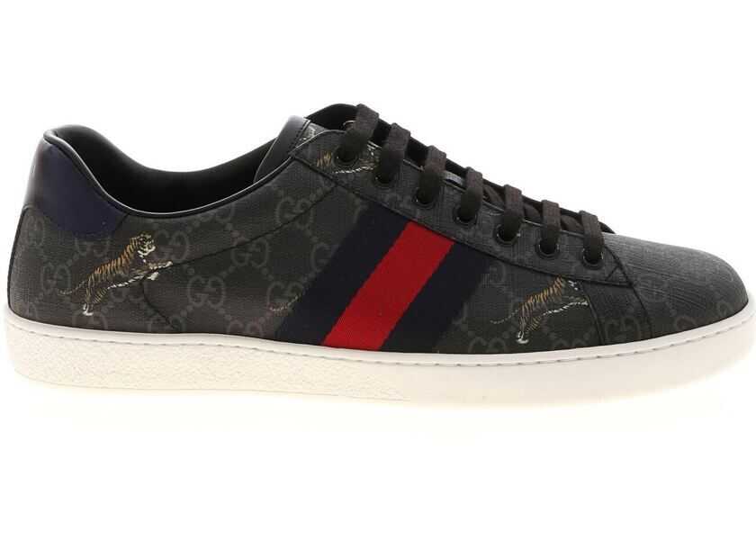 gucci ace tiger black
