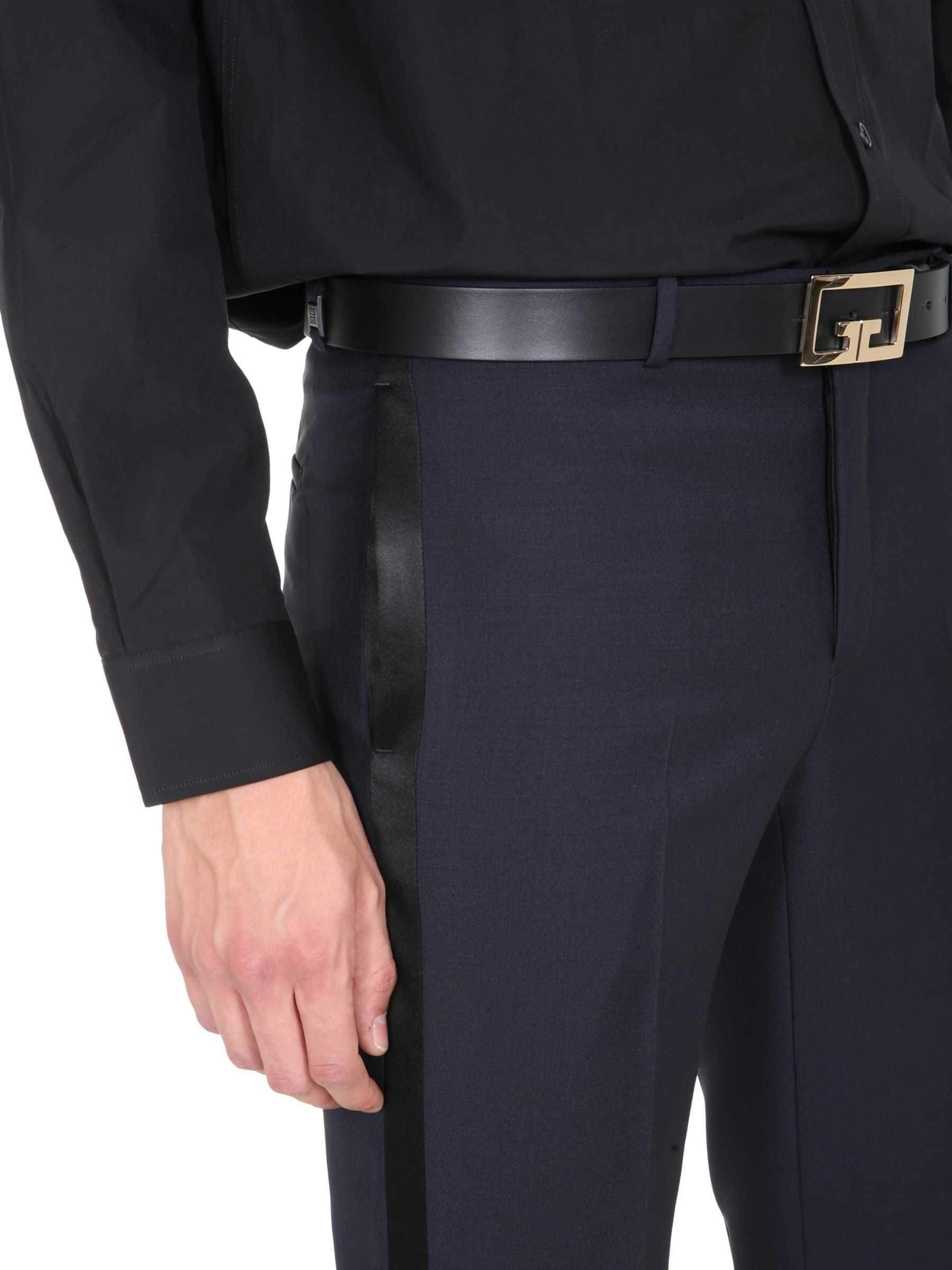 Givenchy Belt With Double Buckle G BLACK