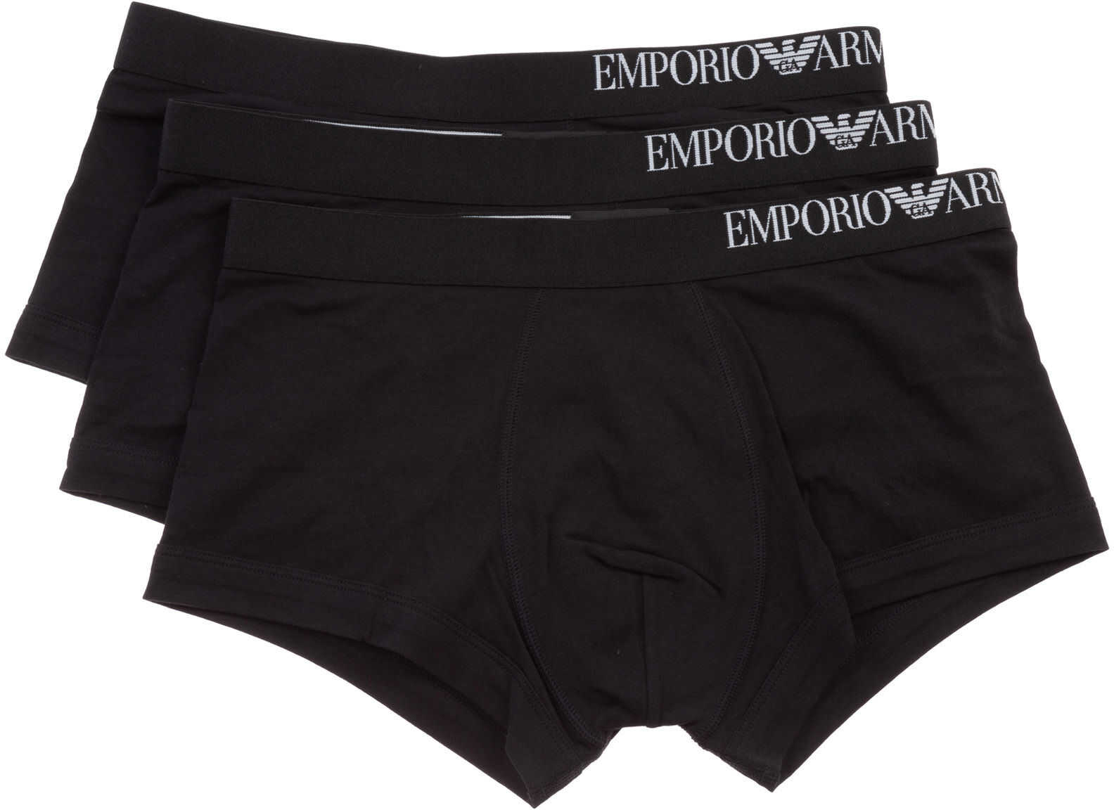 Emporio Armani Shorts Tripack Black