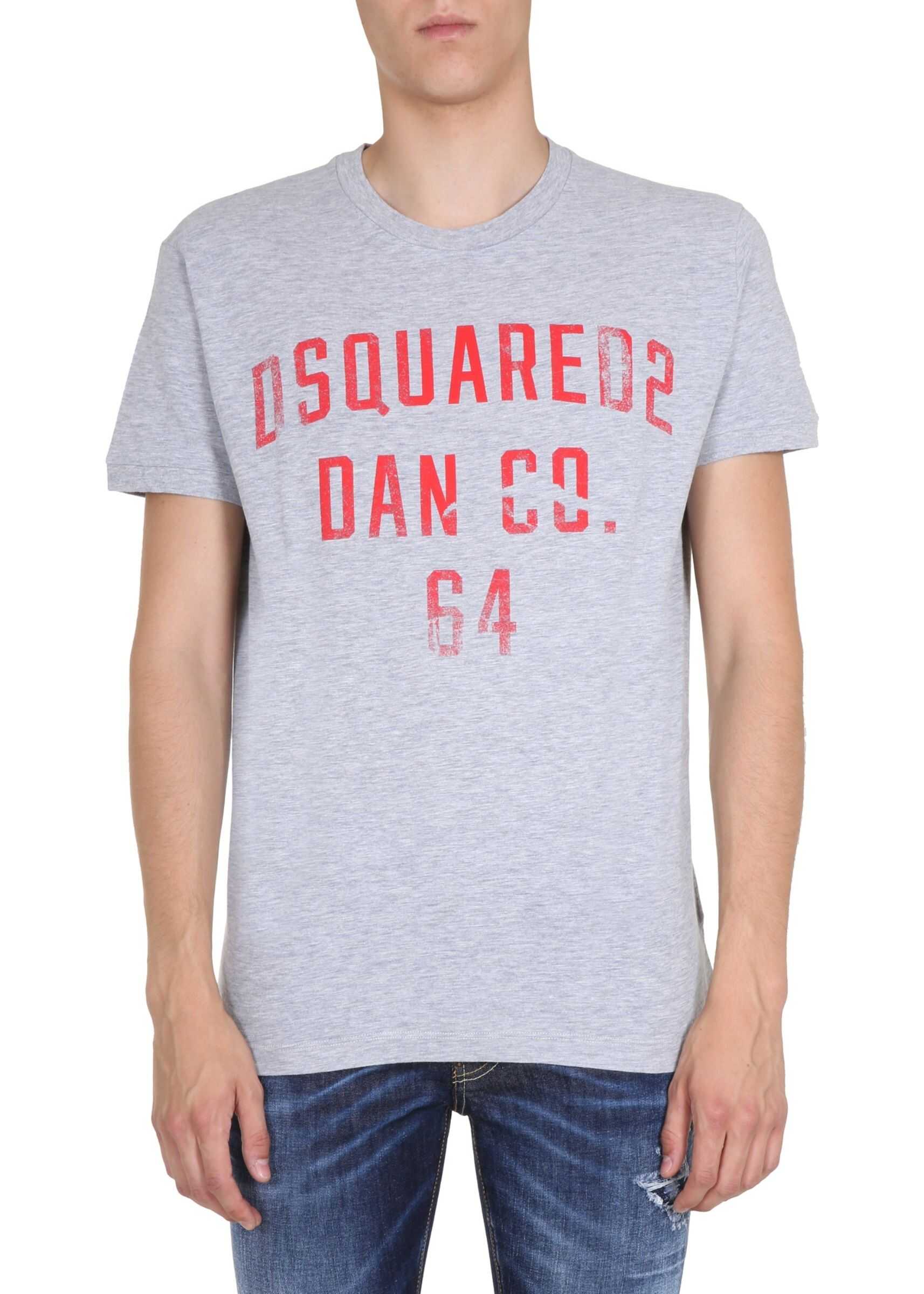 DSQUARED2 Round Neck T-Shirt S74GD0738_S22146857M GREY