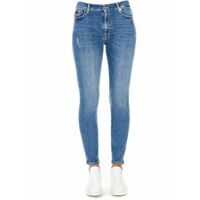 Blugi drepti Skinny Cropped Jeans Femei