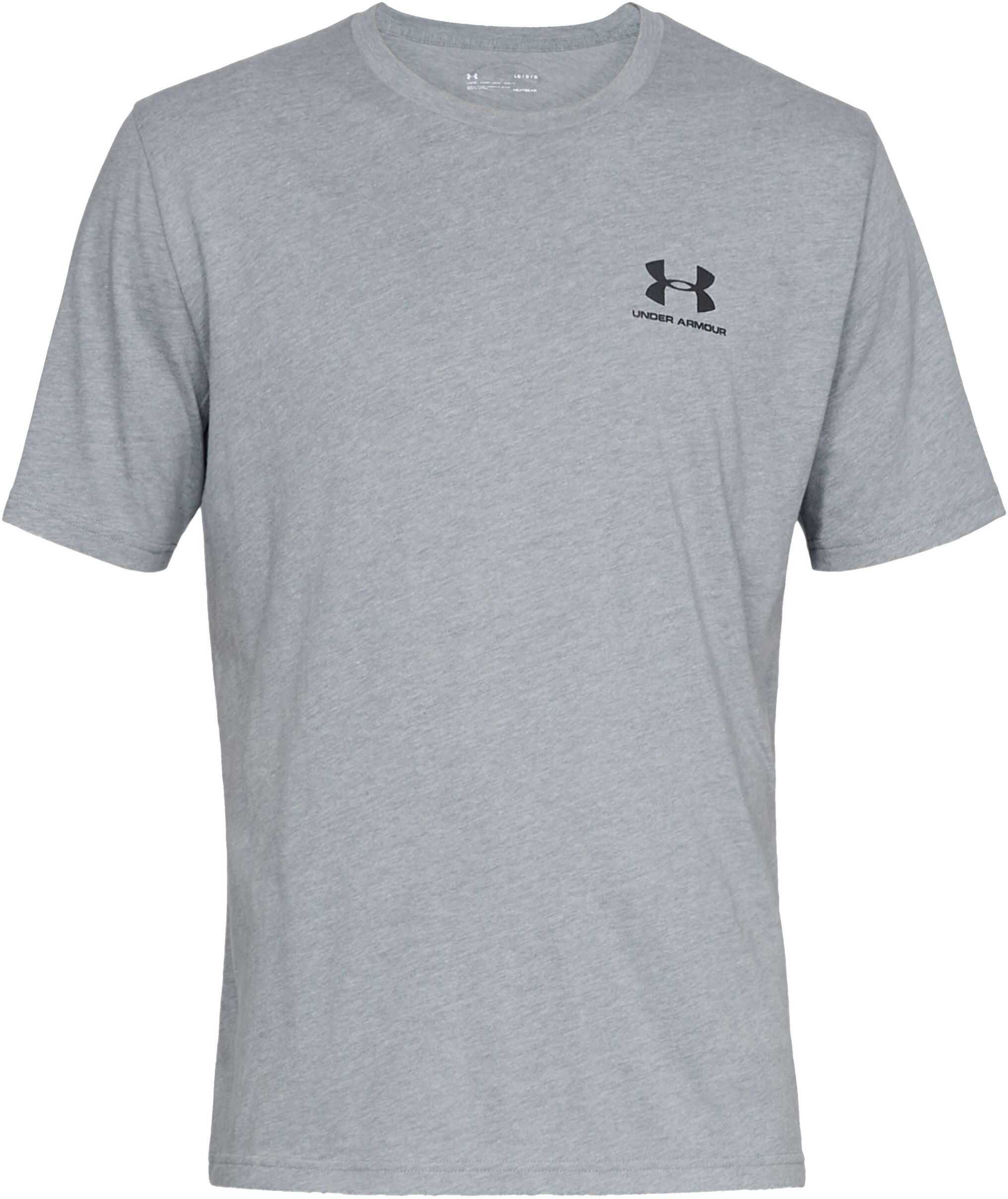 Under Armour Sportstyle Left Chest Ss Gray