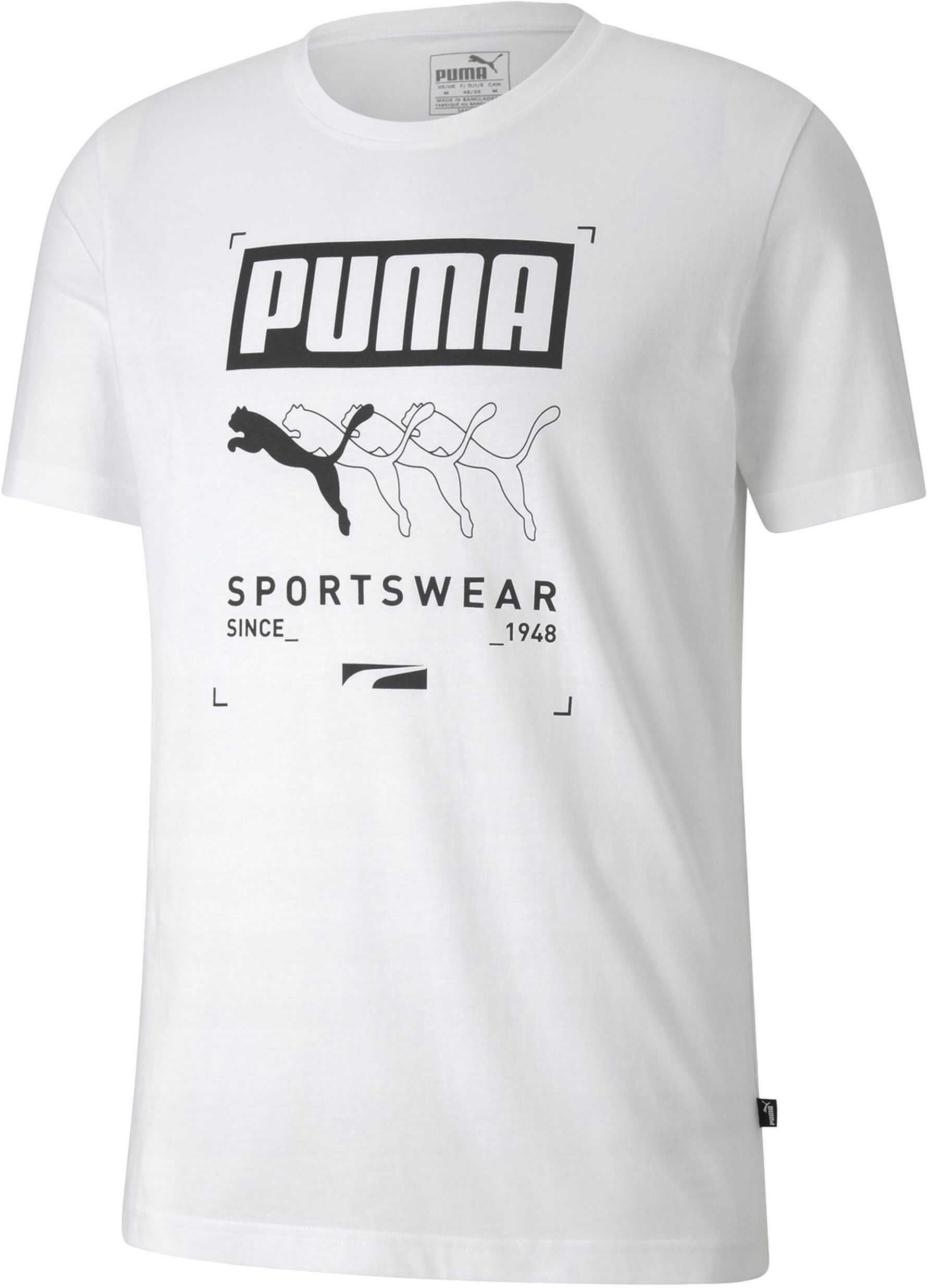 PUMA Box Puma Tee 581908 Alb