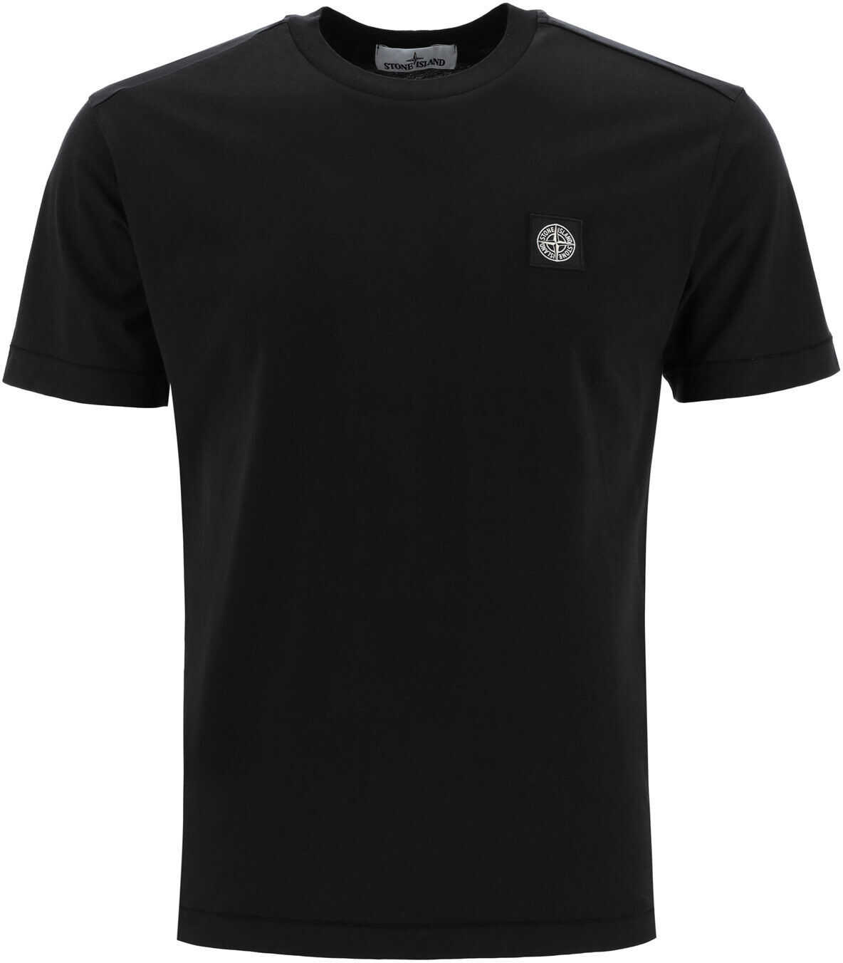 Stone Island Logo Patch T-Shirt NERO