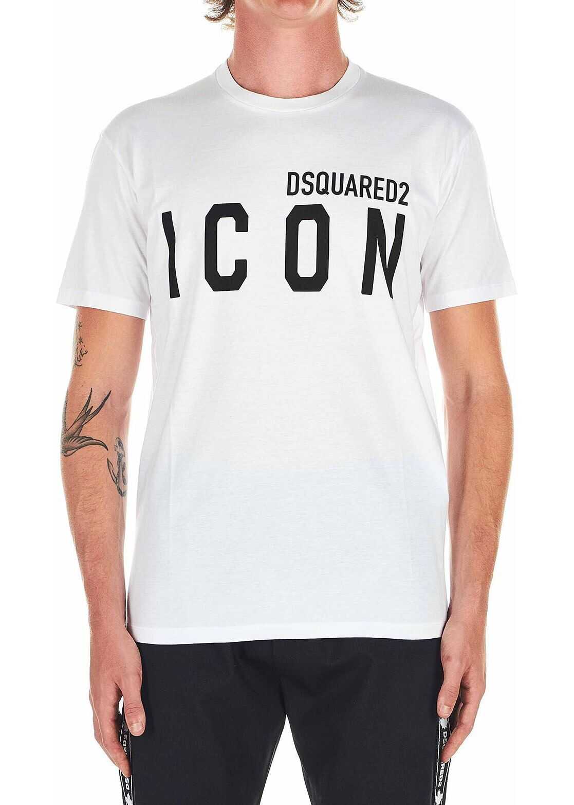 DSQUARED2 T-shirt with logo type White