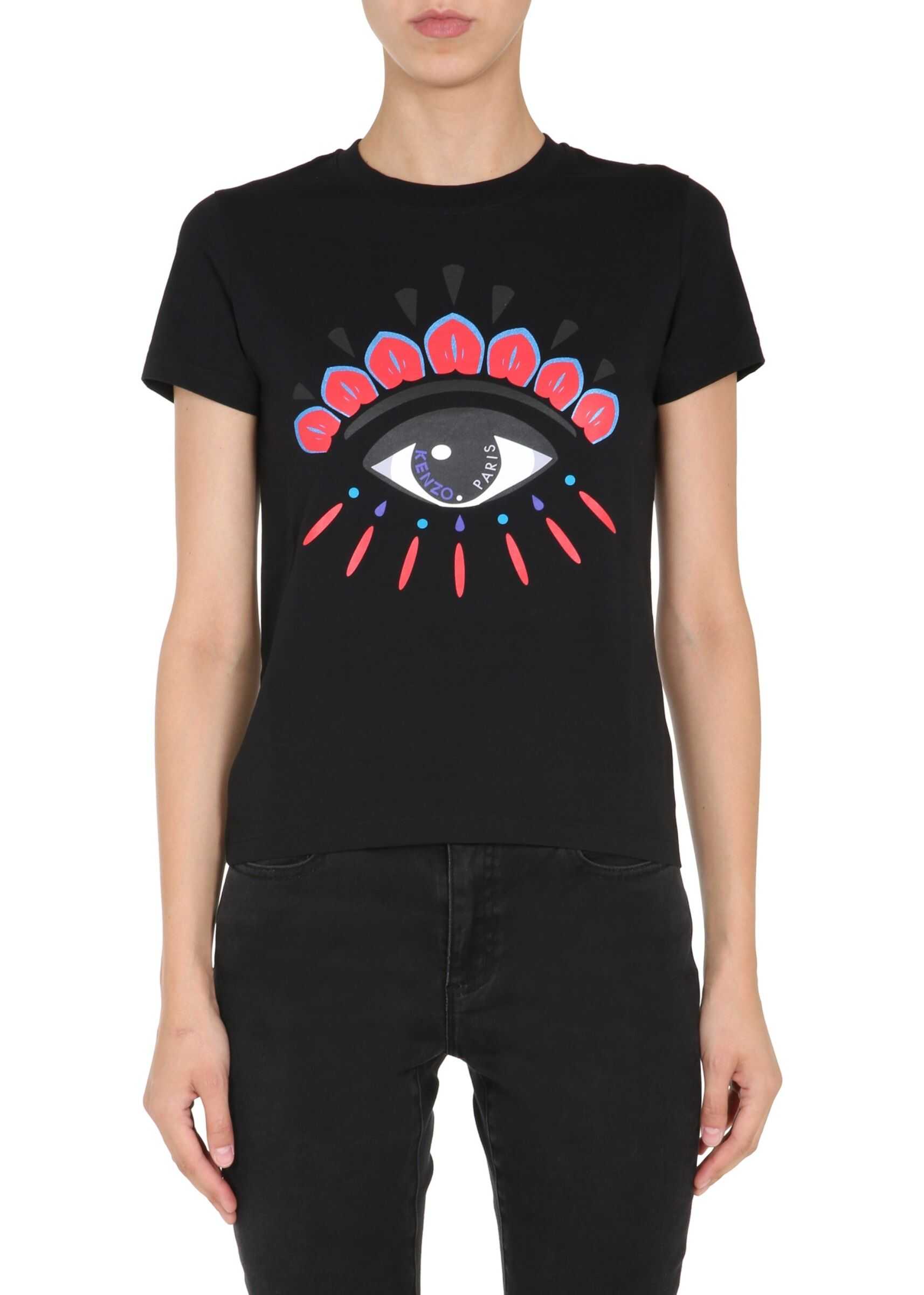 Kenzo Round Neck T-Shirt BLACK