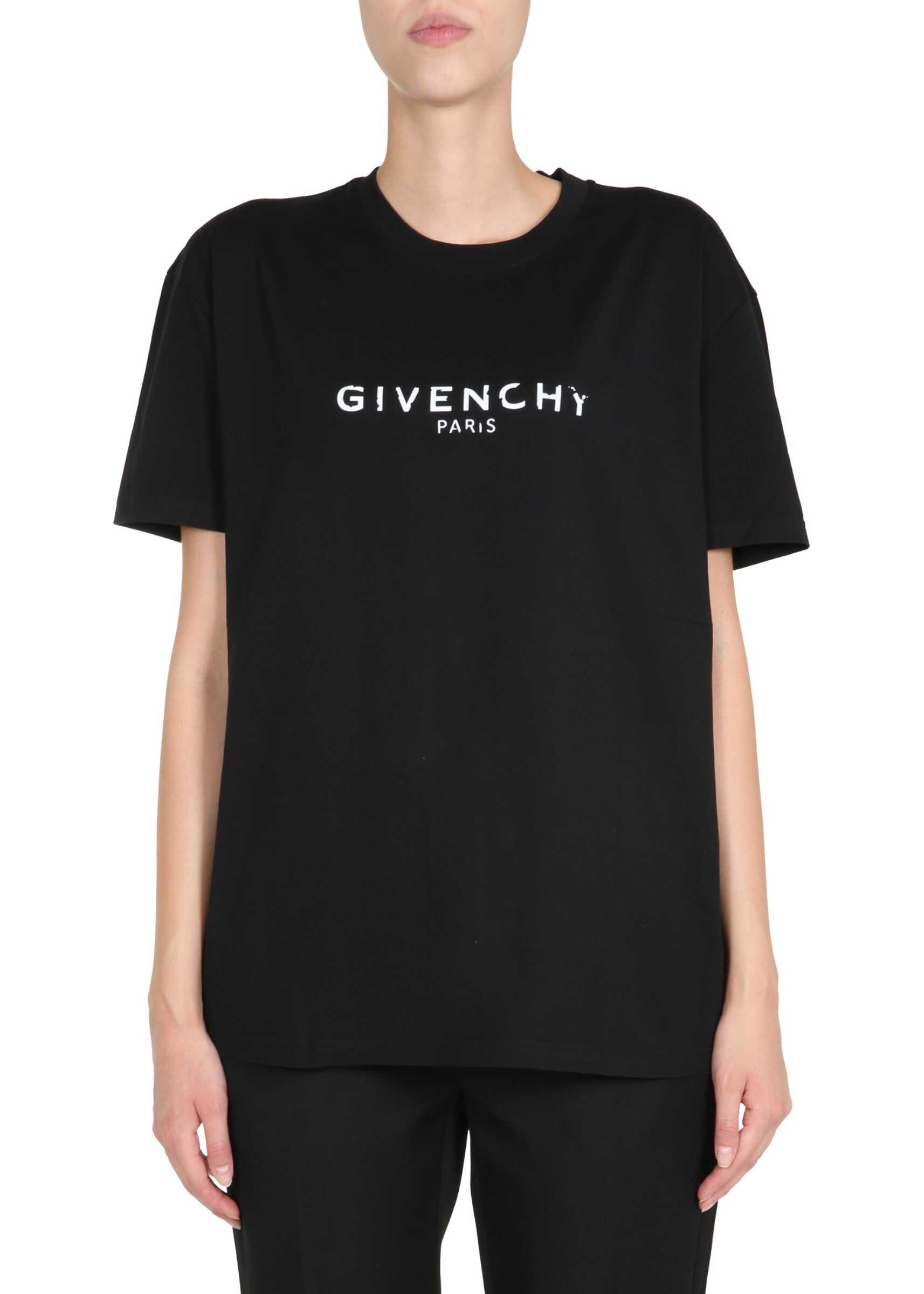 Givenchy Round Neck T-Shirt BLACK