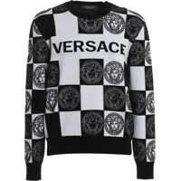 Pulovere casual All-Over Logo Wool Blend Sweater Barbati