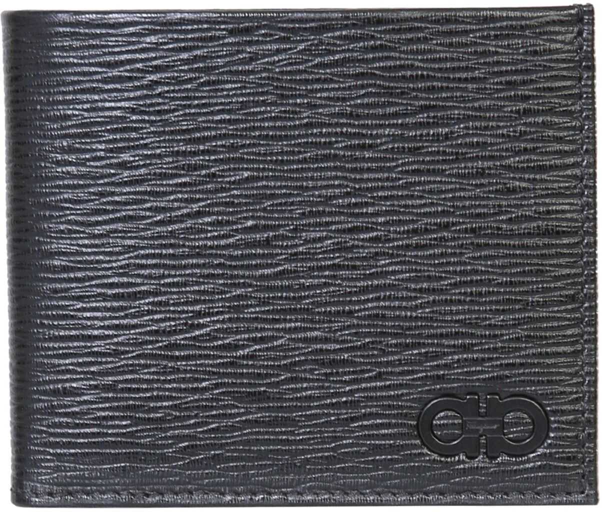 Salvatore Ferragamo Gancini Wallet BLACK