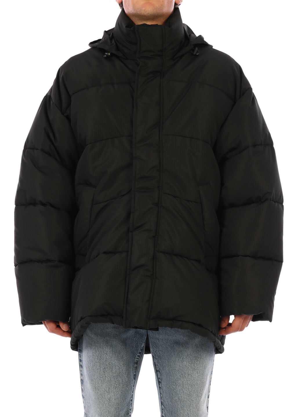 Balenciaga Oversize Down Jacket Black