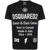 Tricouri Logo Printed T-Shirt In Black Barbati