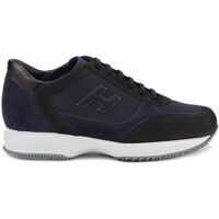 Sneakers Interactive H Flock Sneakers In Dark Blue Barbati