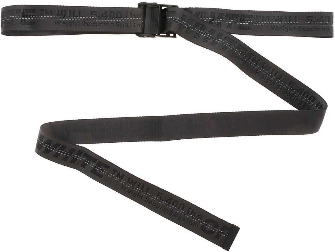 Off-White Classic Industrial Belt In Black Black