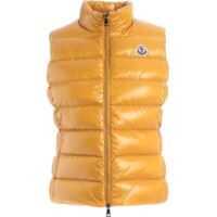 Veste casual Ghany Waistcoat In Mustard Color Femei