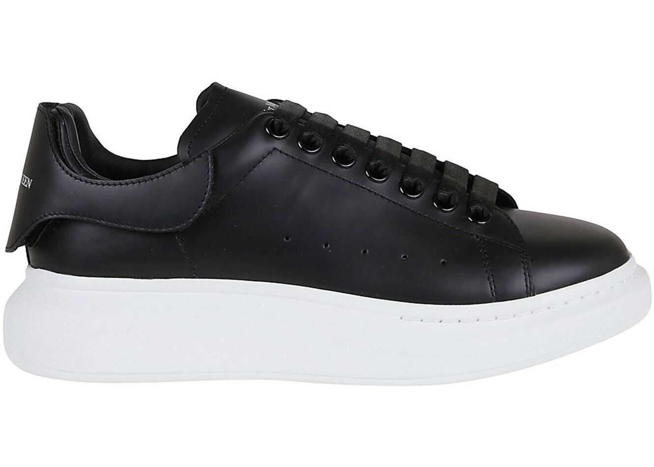 Alexander McQueen Oversize Interchangeable Heel Tab Sneakers Black