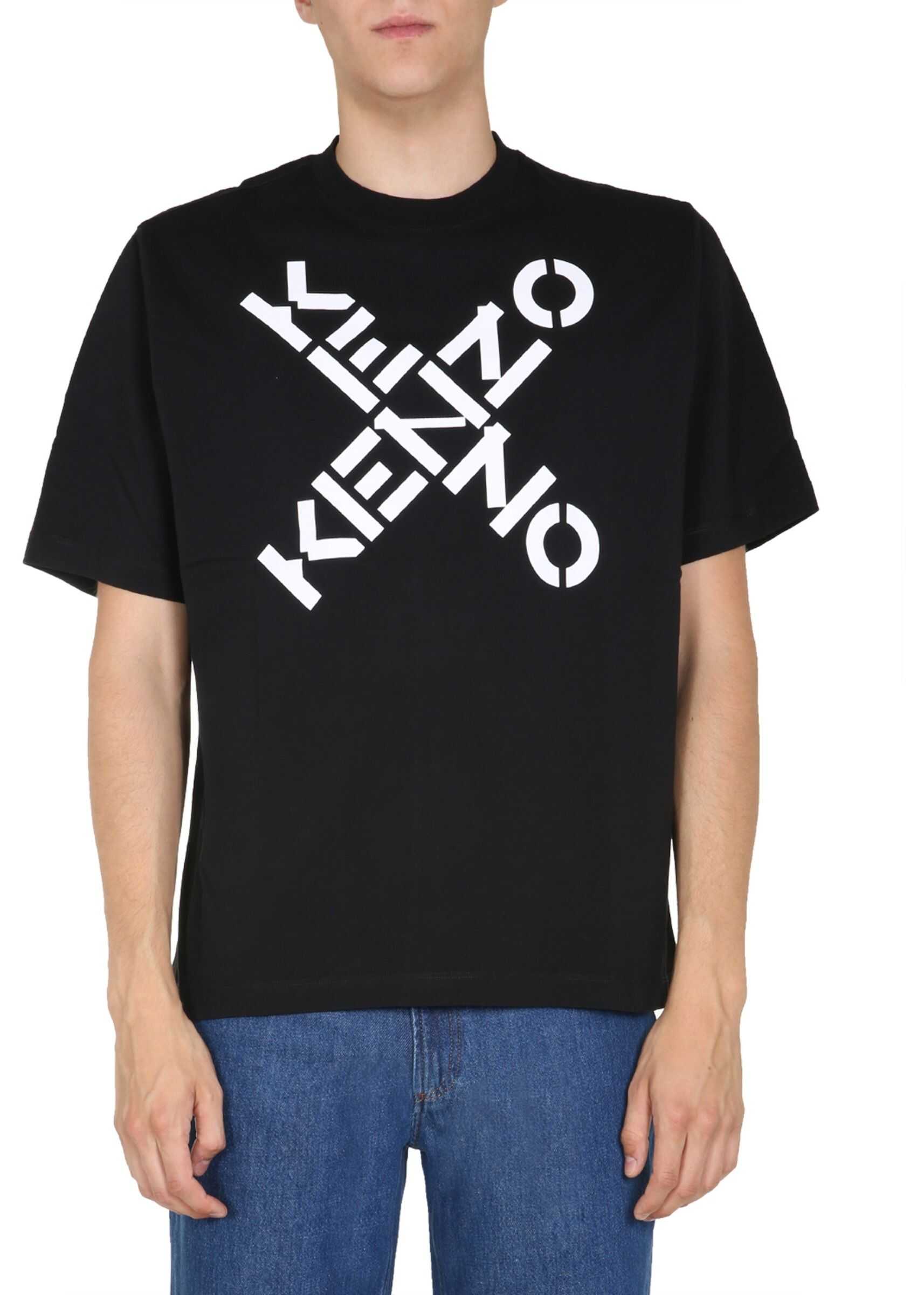 Kenzo Round Neck T-Shirt BLACK