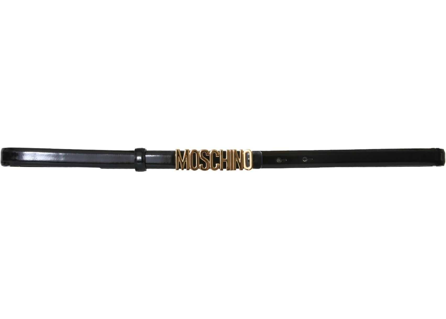 Moschino Mini Belt With Buckle* BLACK
